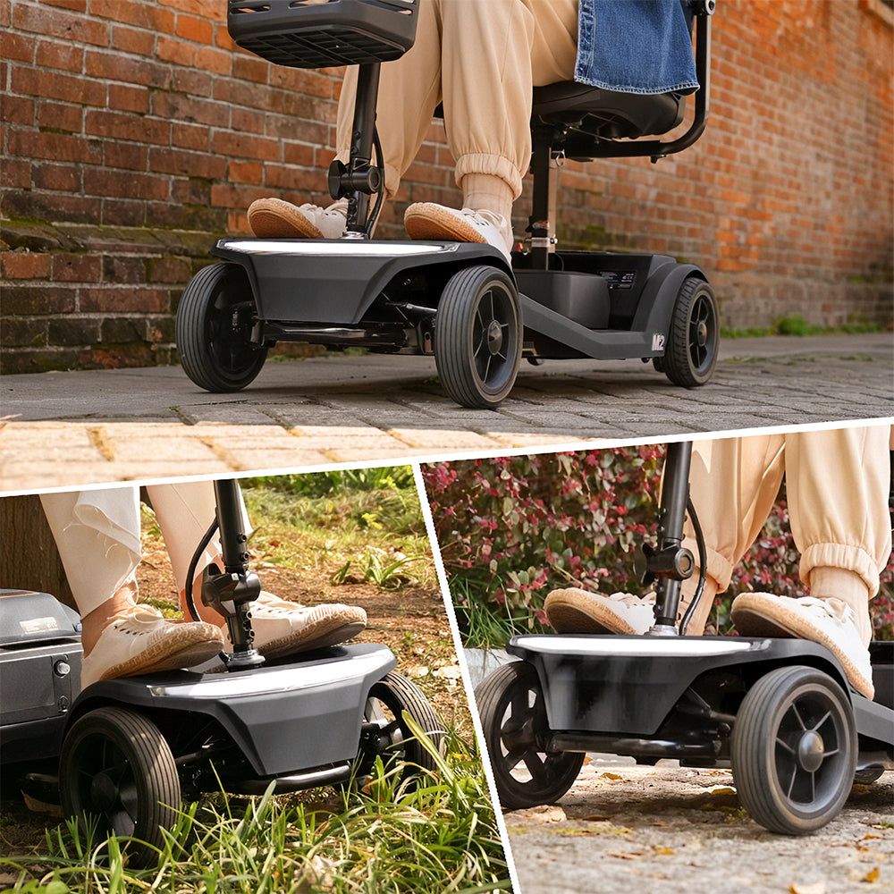 METRO MOBILITY Foldable 250W 24V Electric Mobility Scooter With Brushed Motor