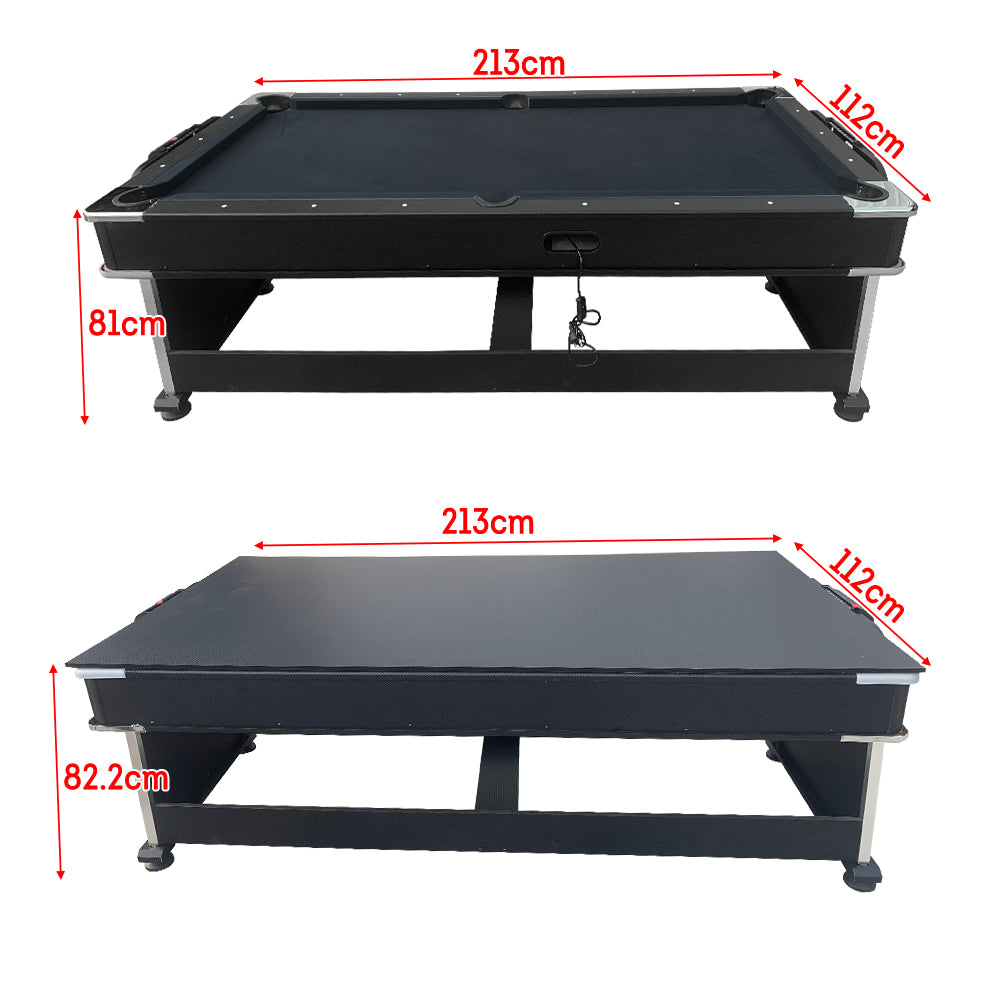 Eeeza 7FT 4 In 1 Multifunction Convertible Pool Table