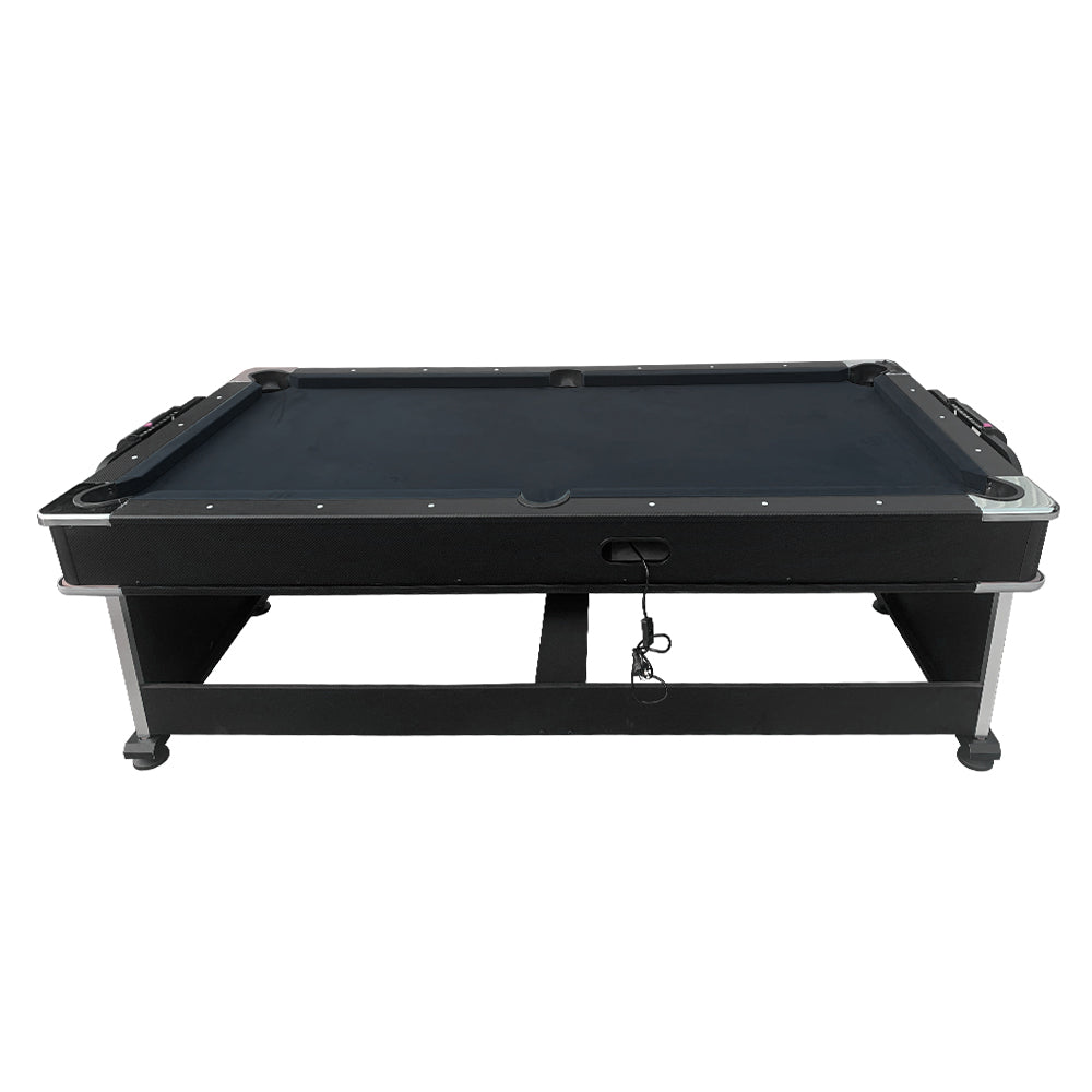 Eeeza 7FT 4 in 1 Flip Game Table with Pool Tennis Hockey Dining