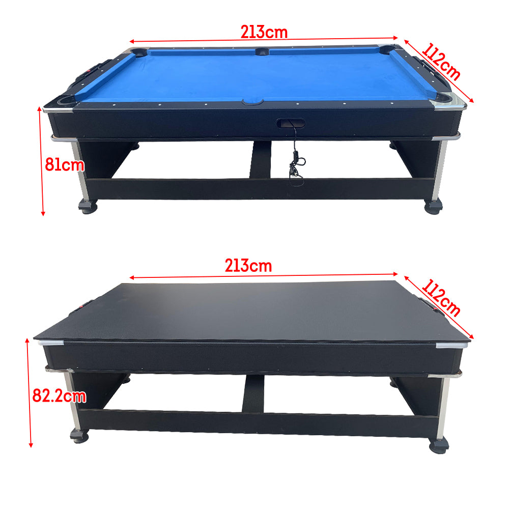 Eeeza 7FT 4 In 1 Multifunction Convertible Pool Table