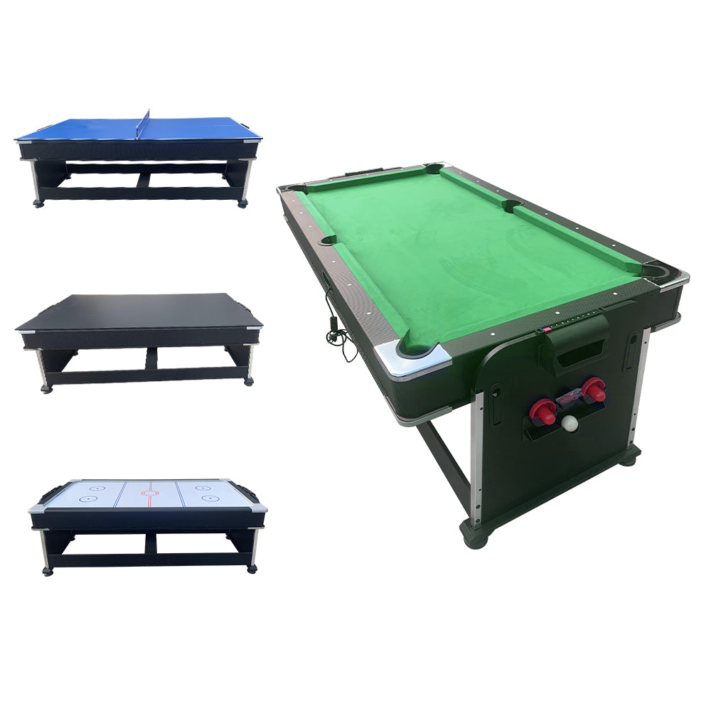 Eeeza 7FT 4 In 1 Multifunction Convertible Pool Table