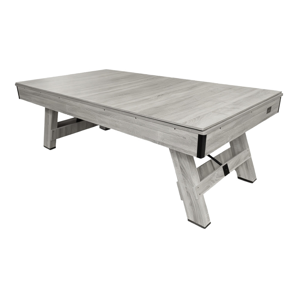 Eeeza Antique Wood Grain Multi-Purpose Billiard Table