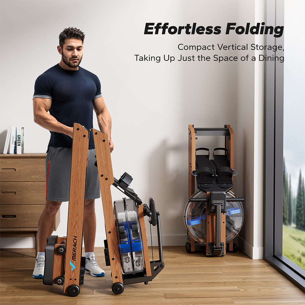 MERACH Water Rowing Machines for Home Use