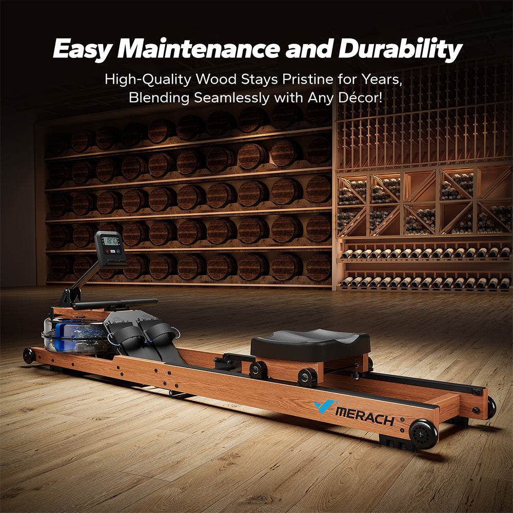 MERACH Water Rowing Machines for Home Use