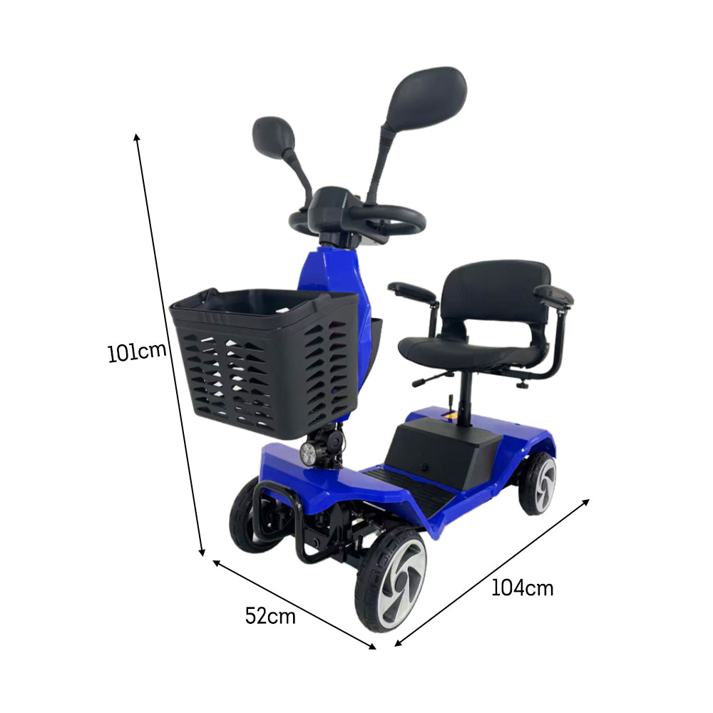 Eeeza Foldable Electric Mobility Scooter – 250W Power with 24V 20Ah Battery