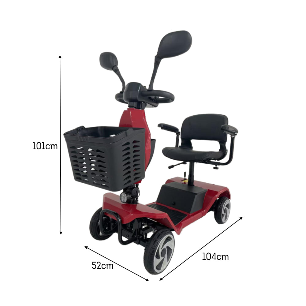 Eeeza Foldable Electric Mobility Scooter – 250W Power with 24V 20Ah Battery