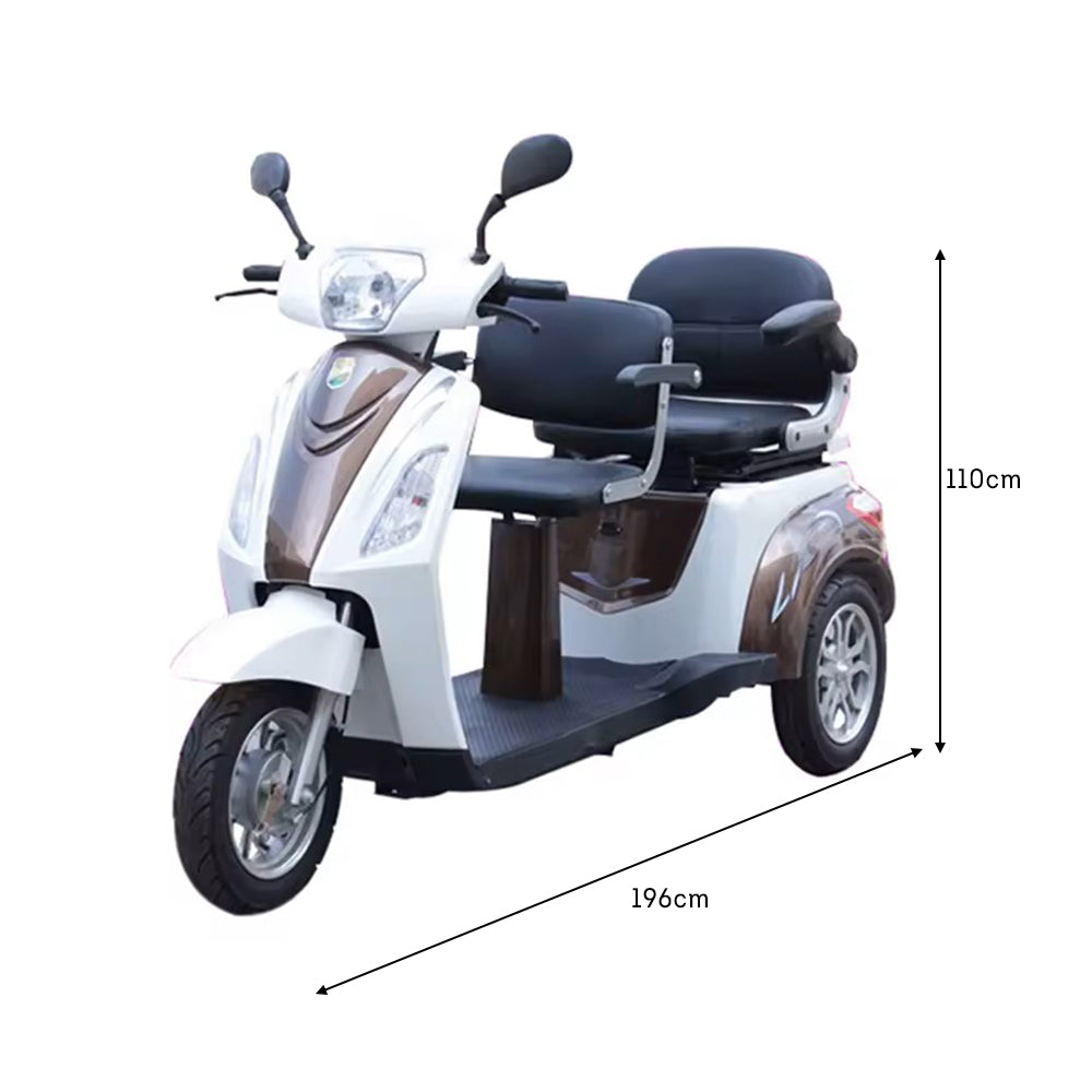 Eeeza 500W 60V 20Ah Electric Tricycle
