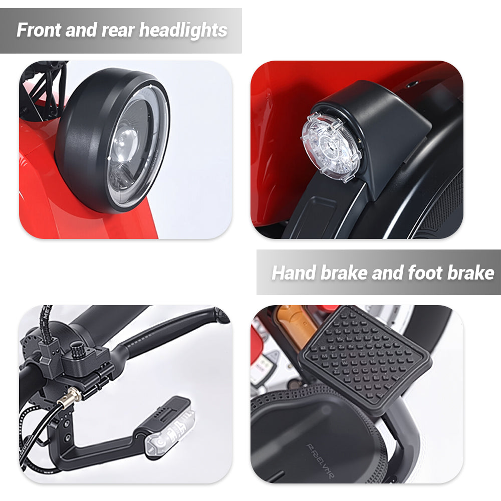 Eeeza 600W 60V 20Ah Electric Mobility Scooter