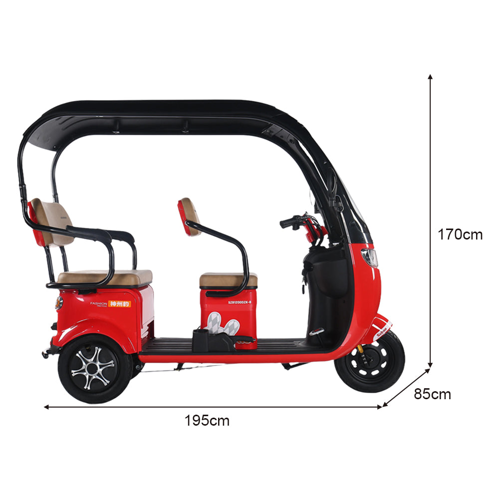 Eeeza 600W 60V 20Ah Mobility Scooter