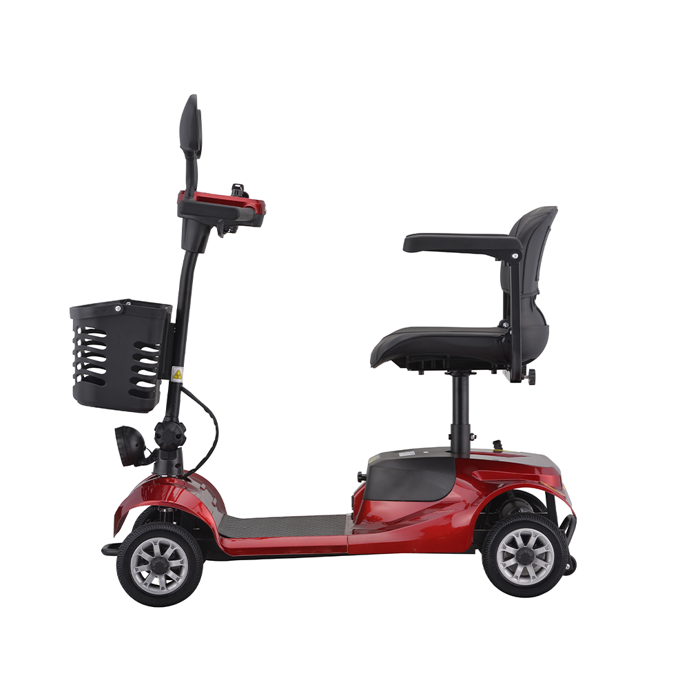 Eeeza Compact Mobility Scooter – Solid Tires, 150kg Load for Everyday Errands