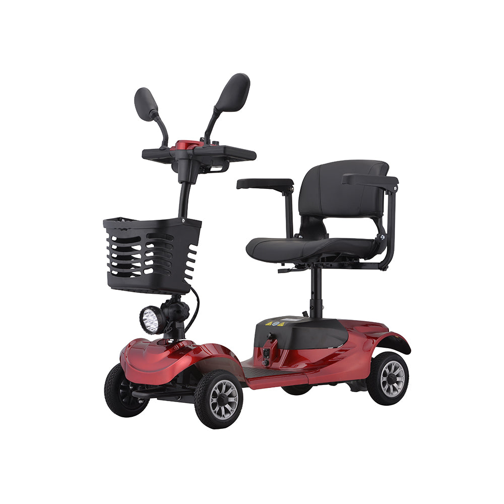 Eeeza Compact Mobility Scooter – Solid Tires, 150kg Load for Everyday Errands