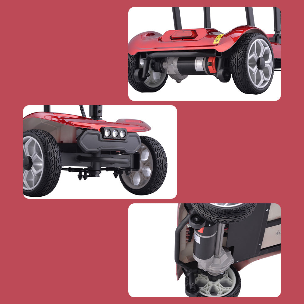 Eeeza Lightweight Mobility Scooter – Foldable, 270W Motor, 15km Range, Adjustable Comfort Design