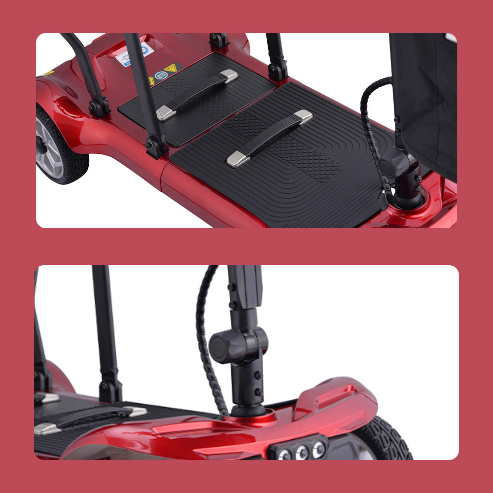 Eeeza Lightweight Mobility Scooter – Foldable, 270W Motor, 15km Range, Adjustable Comfort Design