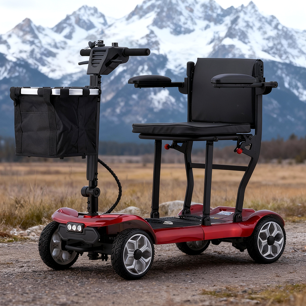 Eeeza Lightweight Mobility Scooter – Foldable, 270W Motor, 15km Range