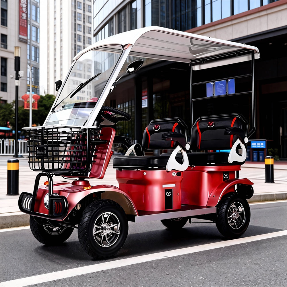 Eeeza 650W 60V 20Ah Electric Mobility Scooter with Long-Range