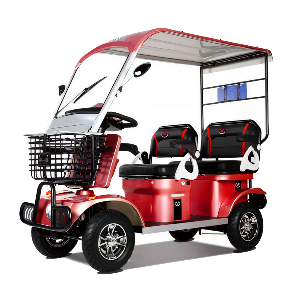 Eeeza 650W 60V 20Ah Electric Mobility Scooter with Long-Range