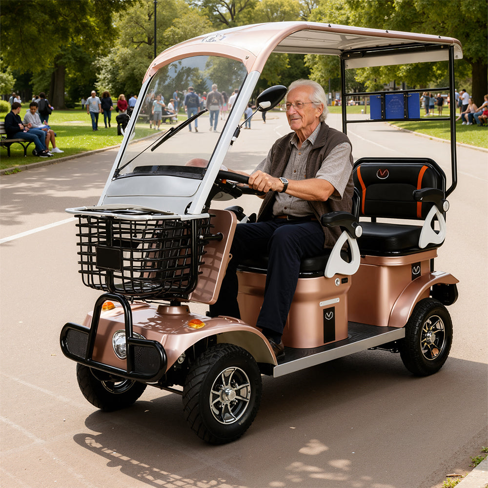 Eeeza 650W 60V 20Ah Electric Mobility Scooter with Long-Range & Remote Unlock