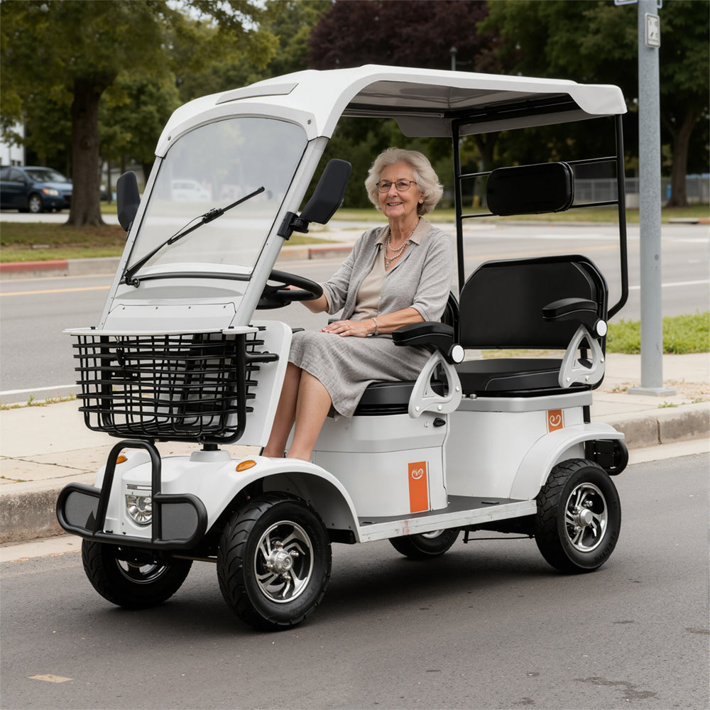 Eeeza 650W 60V 20Ah Electric Mobility Scooter with Long-Range & Remote Unlock