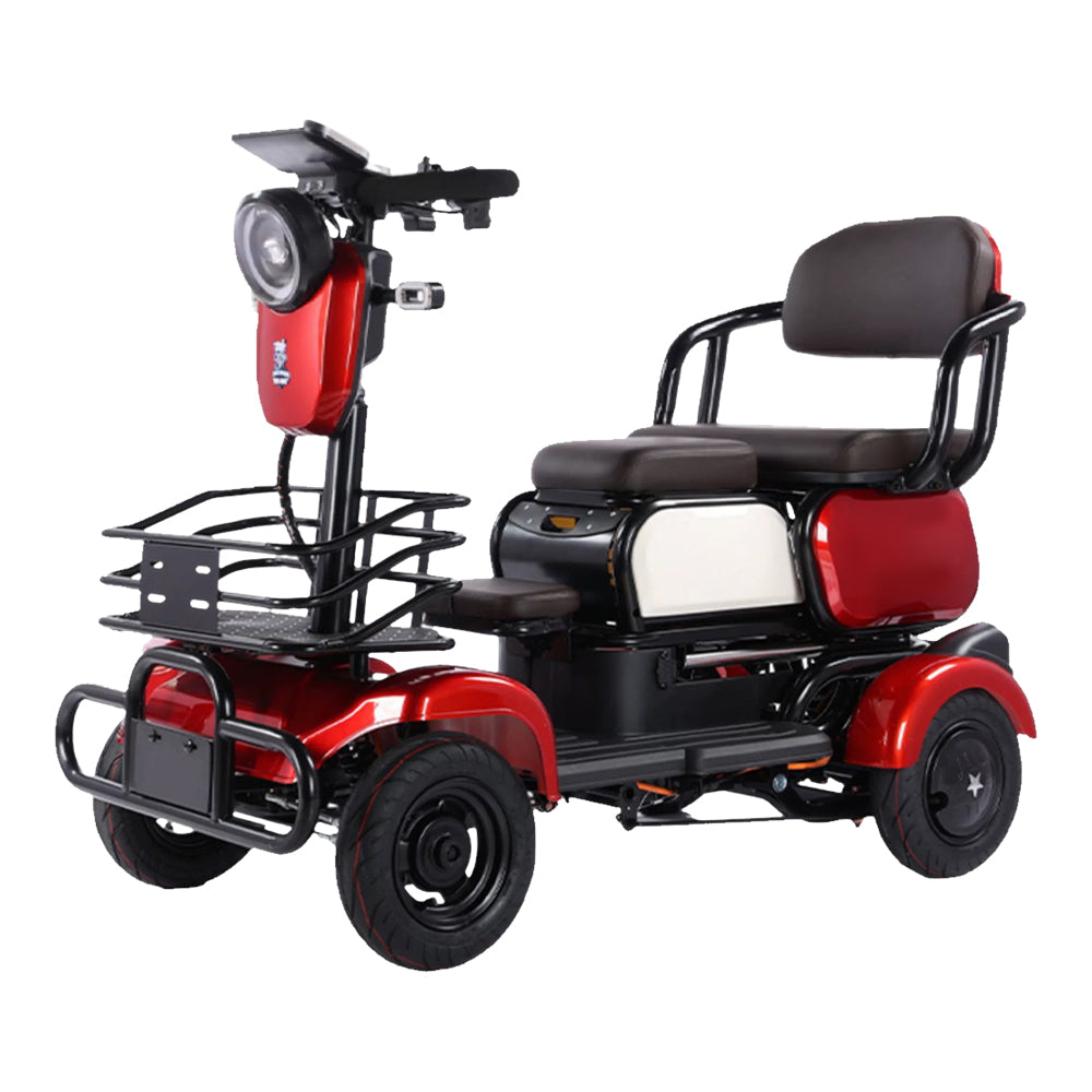 Eeeza 4-Wheel Mobility Scooter – 600W 60V 20Ah Low-Speed High-Safety Ride