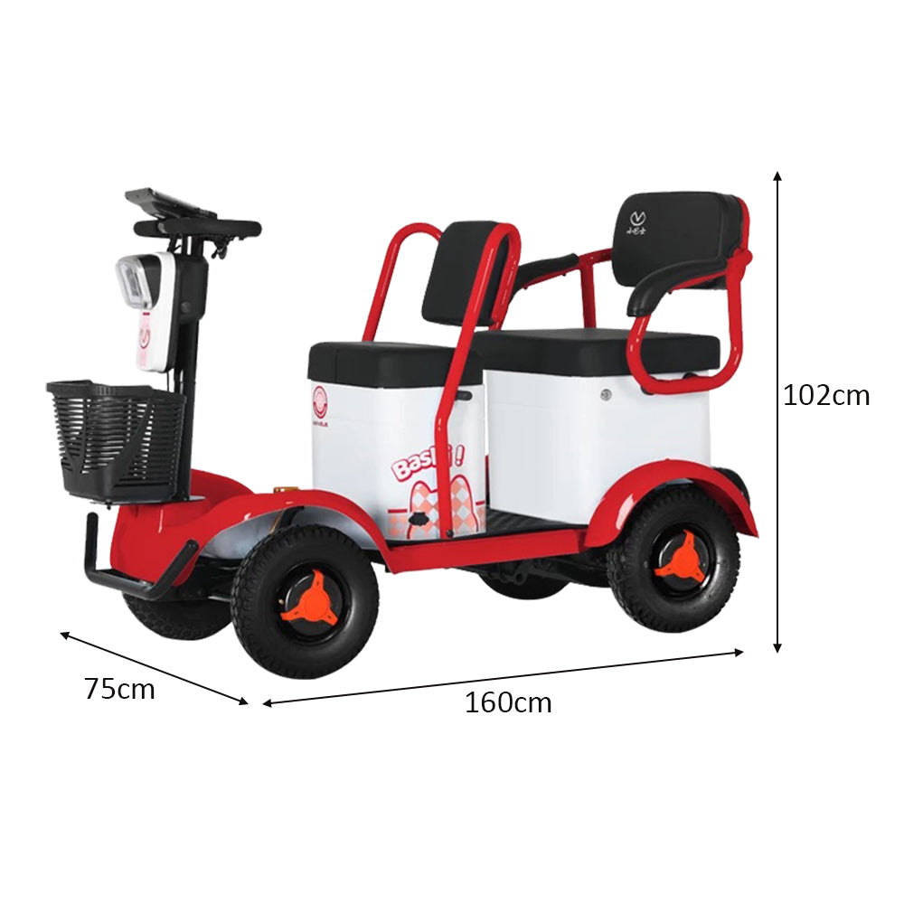 Eeeza 500W 60V 20Ah Electric Mobility Scooter