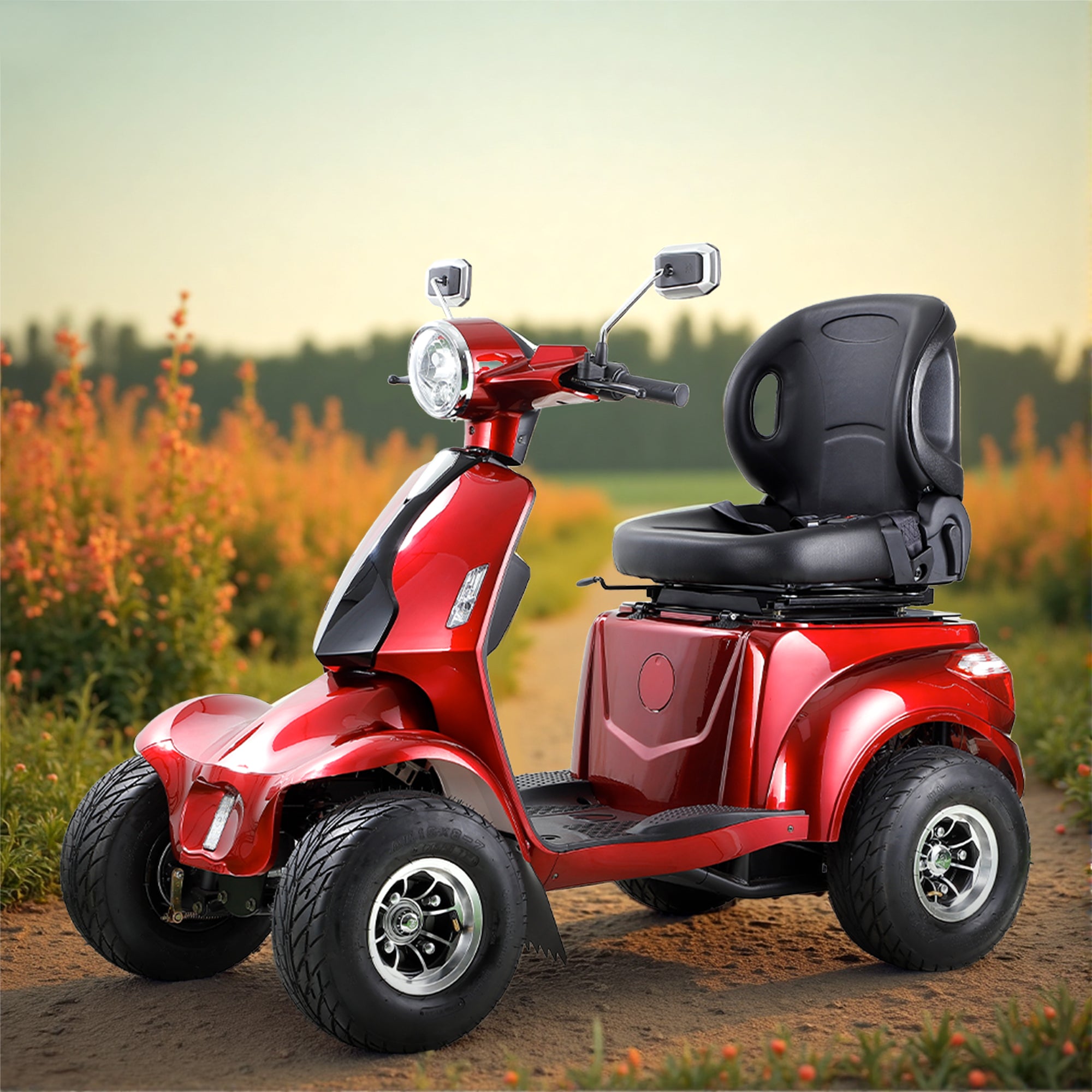 Eeeza Adjustable 1000W 60V 20Ah Electric Mobility Scooter