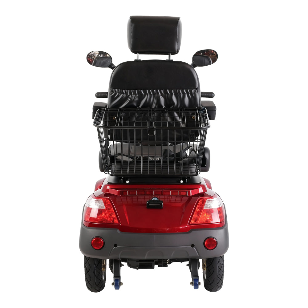 Eeeza 500W 60V 20Ah Electric Mobility Scooter with Adjustable Seat and Drum Brake