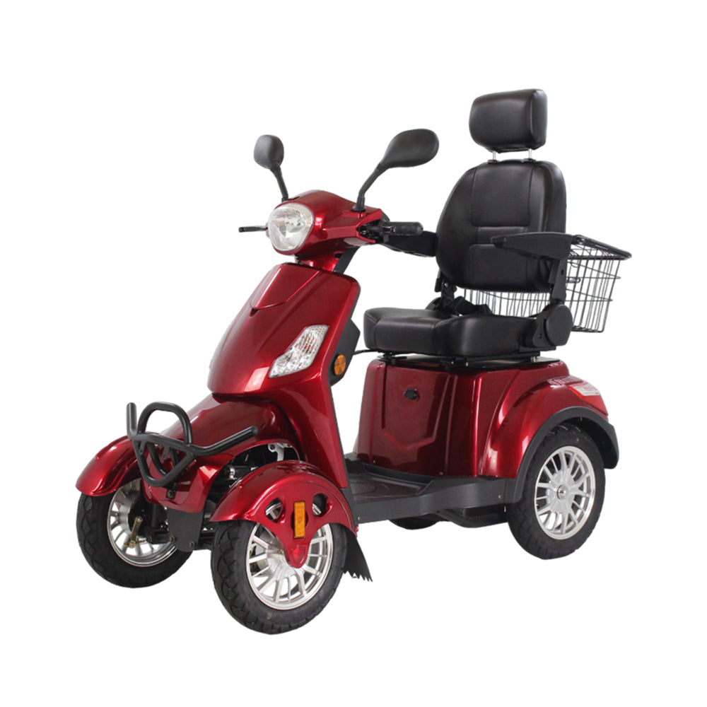 Eeeza 500W 60V 20Ah Electric Mobility Scooter with Adjustable Seat and Drum Brake