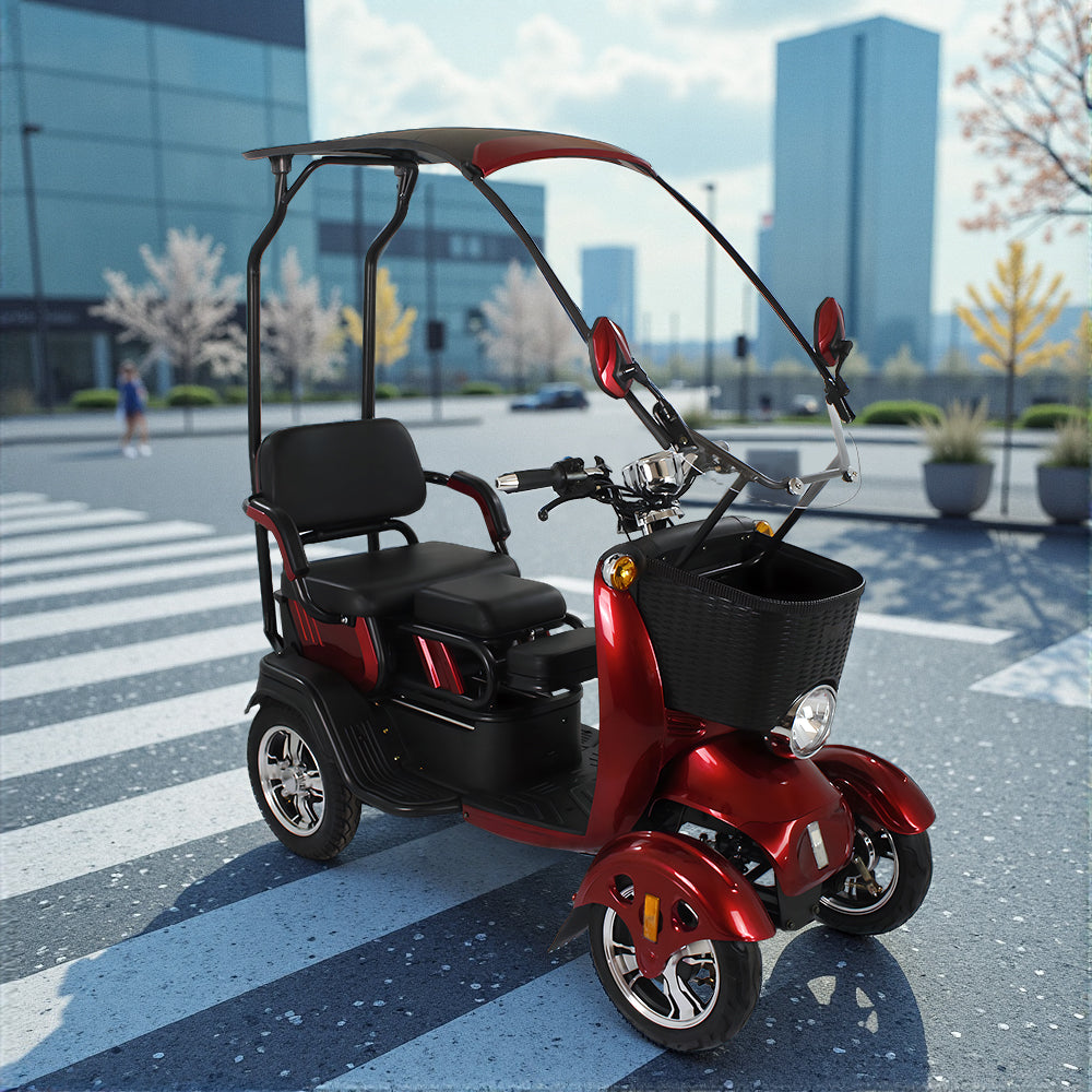 Eeeza FlexRide Family Scooter – 800W 48V20Ah with Convertible Seating & Storage