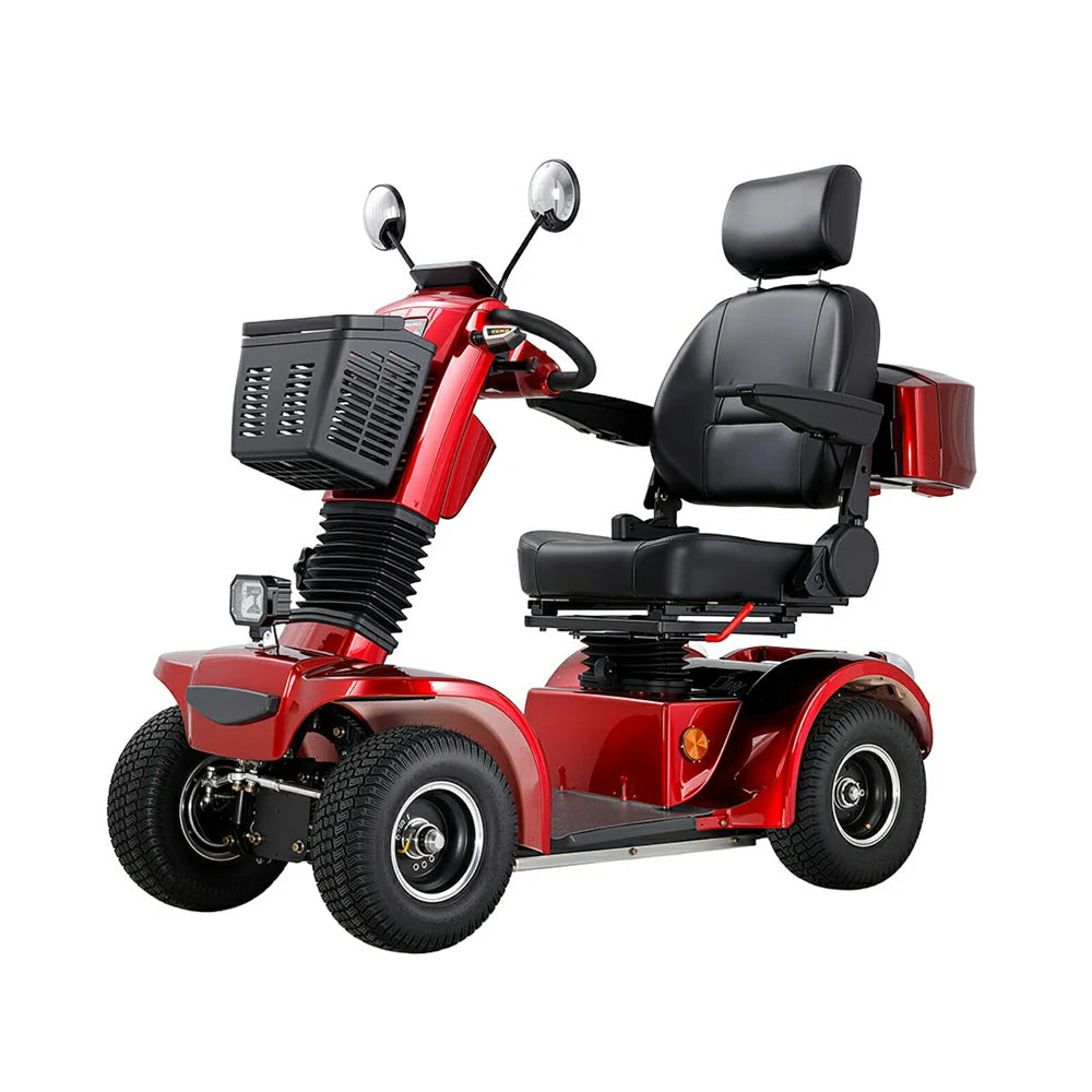 Eeeza Deluxe Mobility Scooter for Senior, 500W 48V Comfort Cruiser