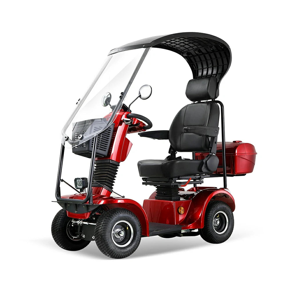 Eeeza Deluxe Mobility Scooter for Senior, 500W 48V Comfort Cruiser