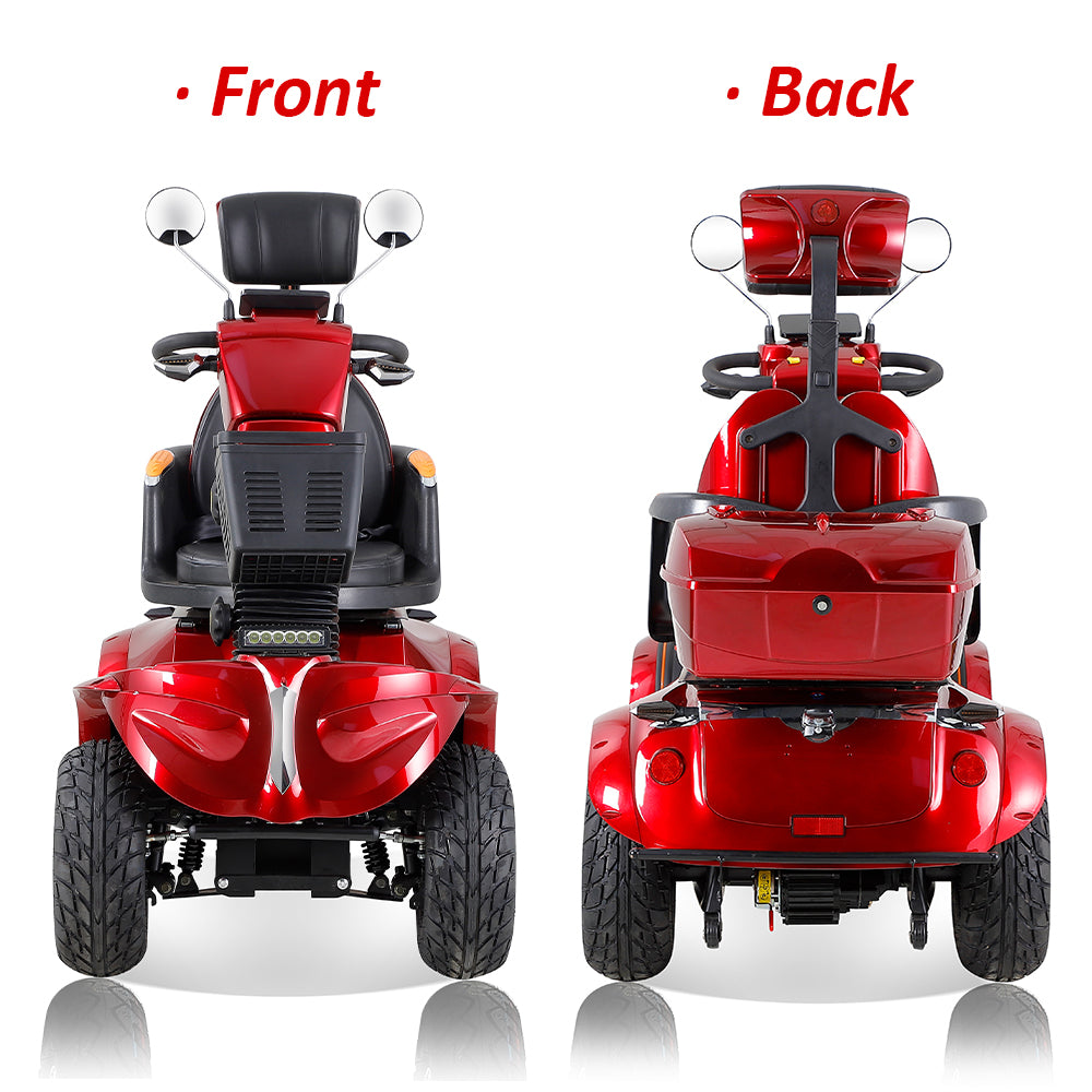 Eeeza Adjustable 1000W 60V 20Ah Electric Mobility Scooter