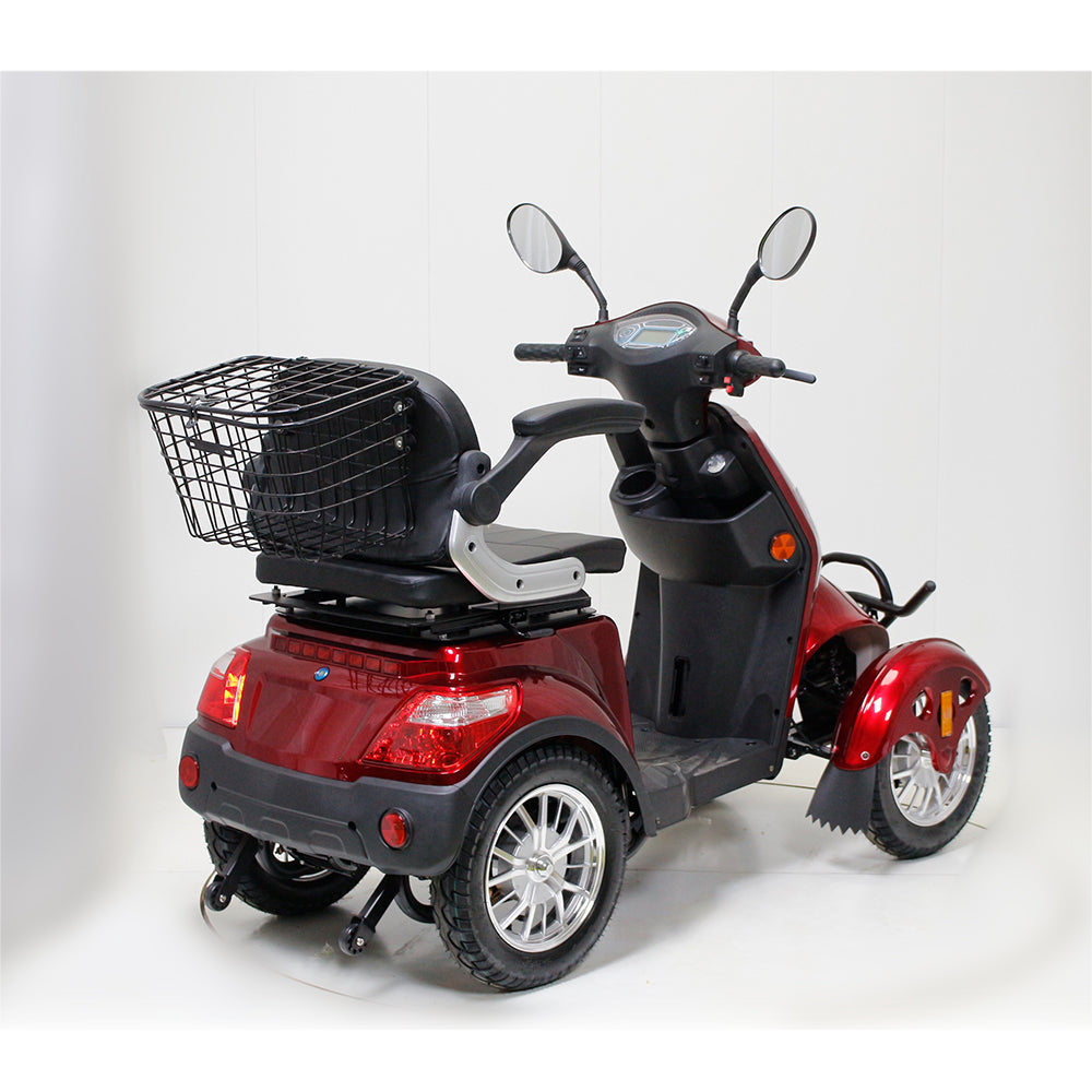 Eeeza 500W 60V 20Ah Electric Mobility Scooter - Black&amp;Red