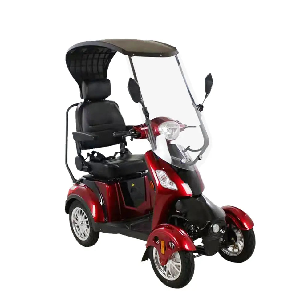 Eeeza 500W 60V 20Ah Electric Mobility Scooter - Red