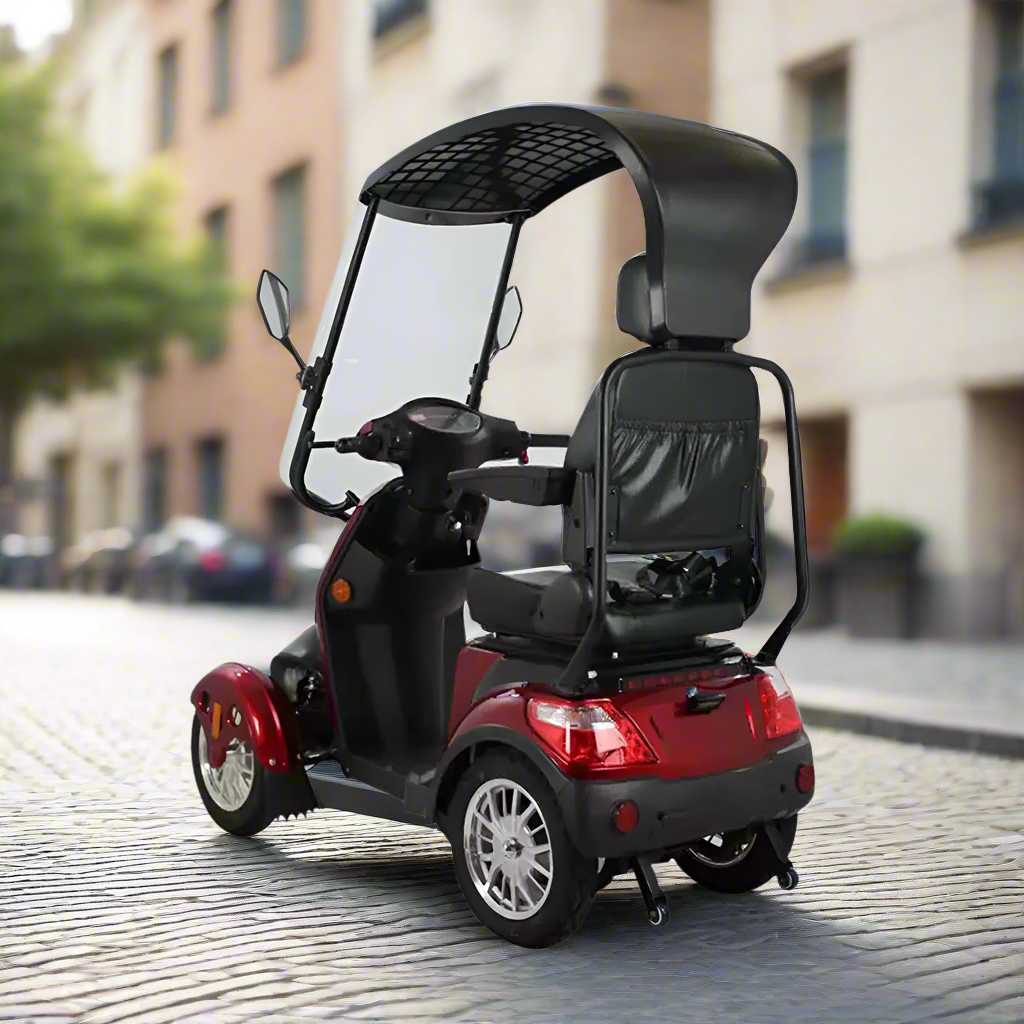 Eeeza 500W 60V 20Ah Electric Mobility Scooter - Red