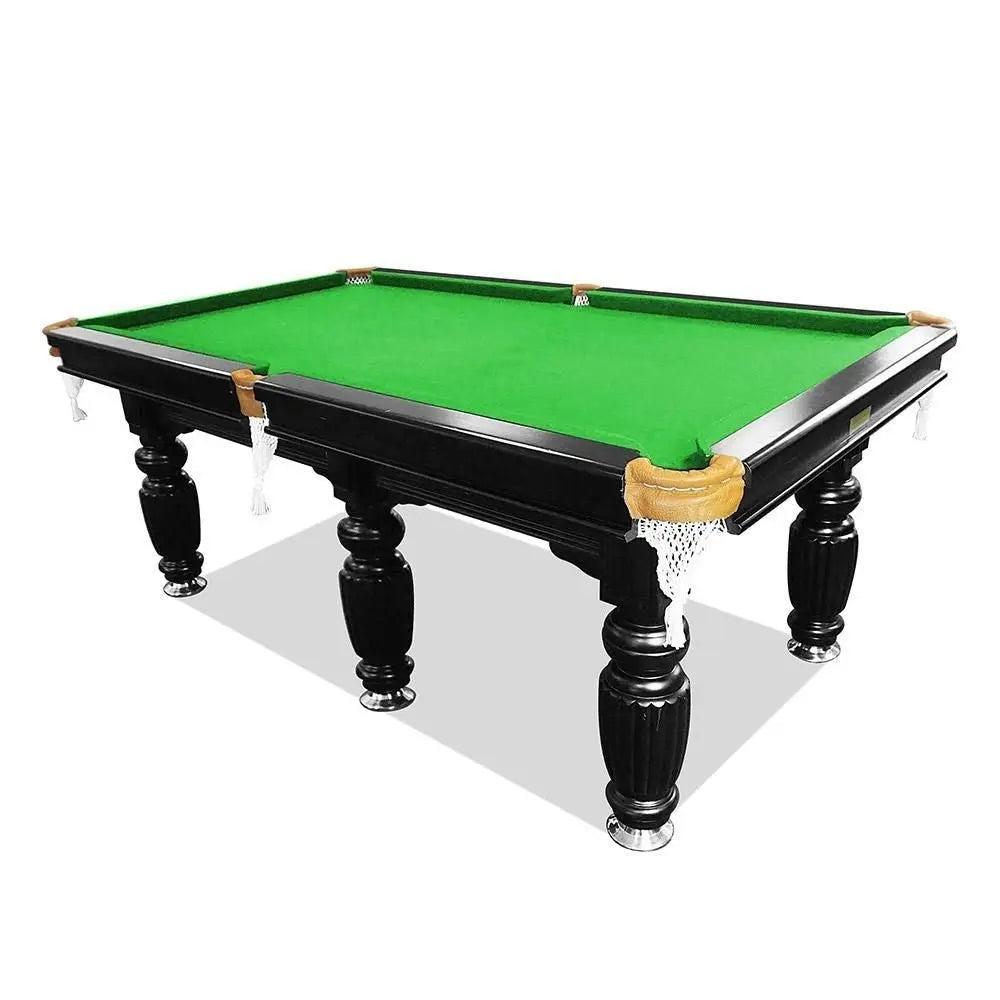 Eeeza 9FT Black Frame Slate Billiard Pool Table With Full Accessories