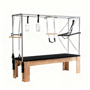 Eeeza Rubberwood Frame Pilates Cadillac Full Trapeze Table