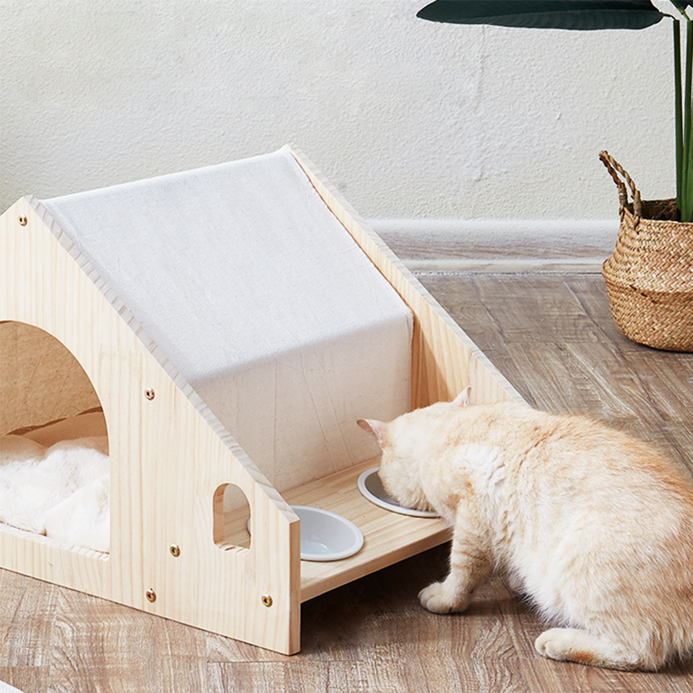 Eeeza Simple Pet House With Dining Area