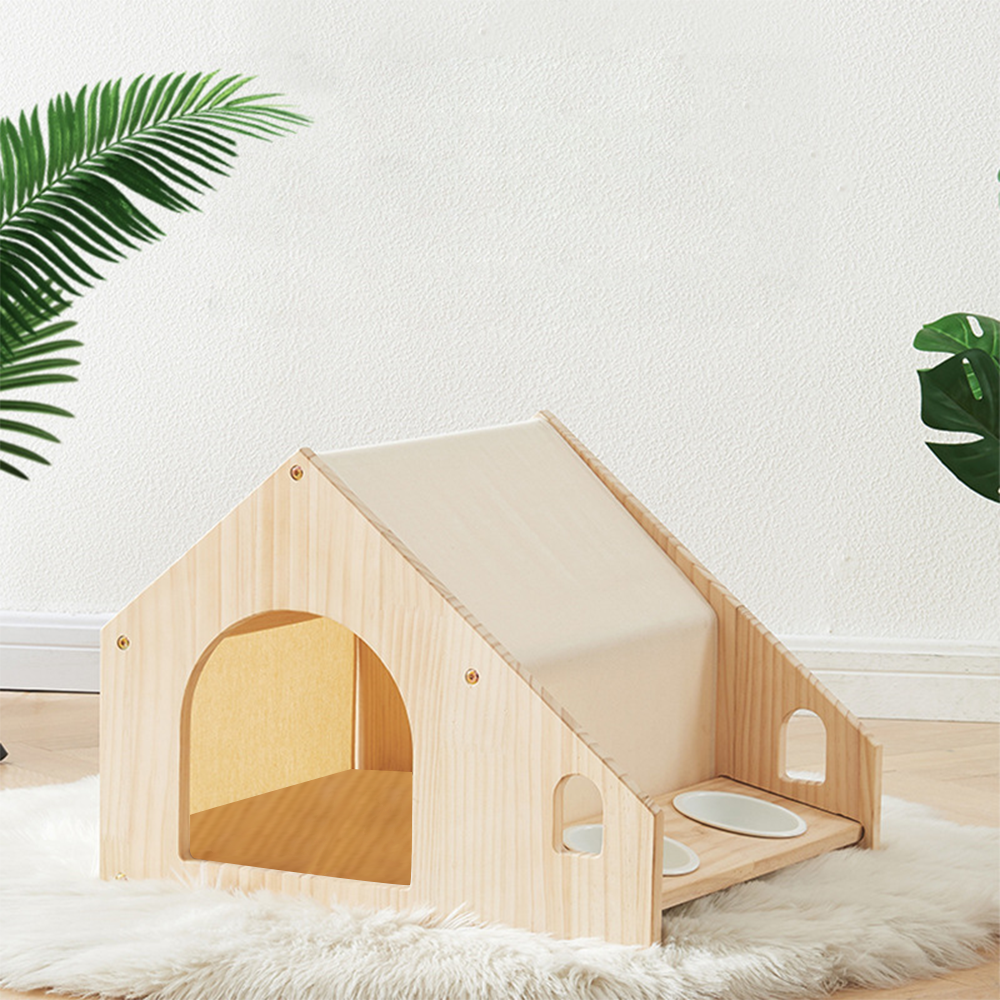 Eeeza Simple Pet House With Dining Area