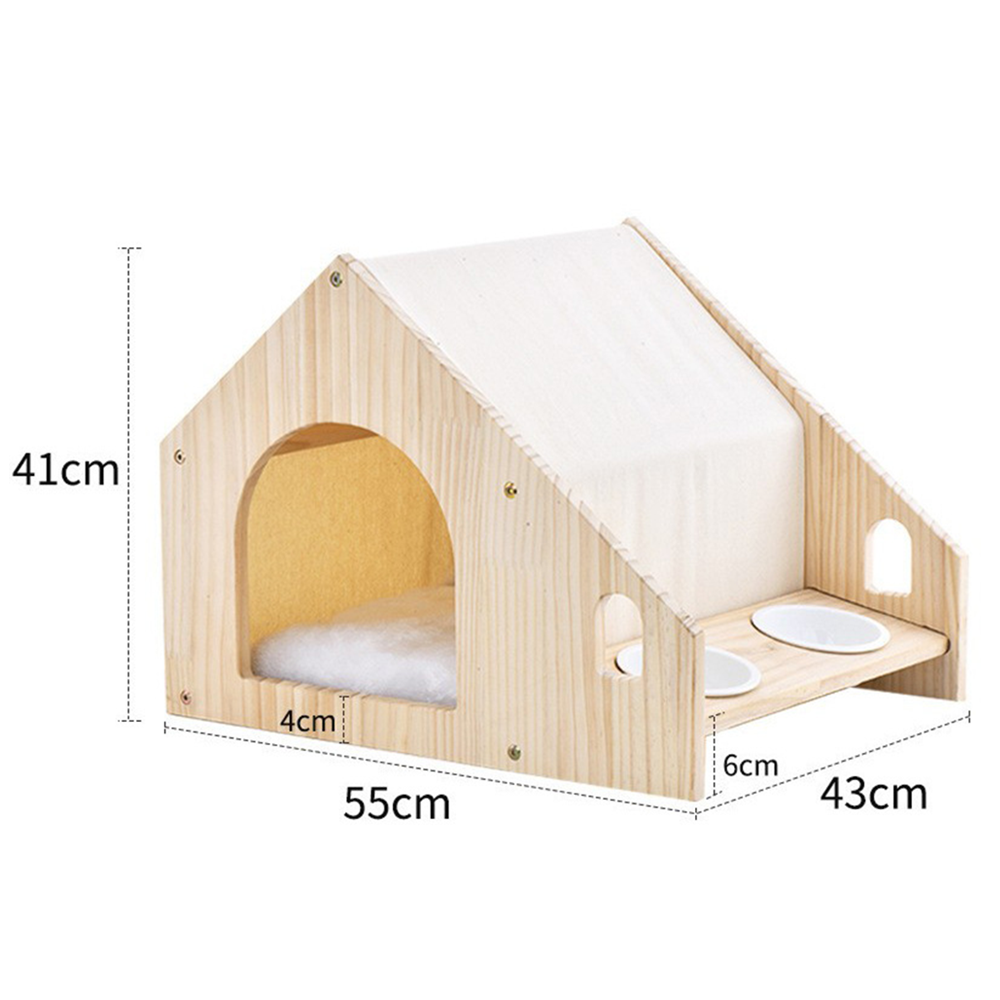 Eeeza Simple Pet House With Dining Area