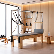 Eeeza Pilates Studio Combo Set – Full Body Training Kit with Cadillac, Reformer, Ladder Barrel, Wunda Chair & Spine Corrector