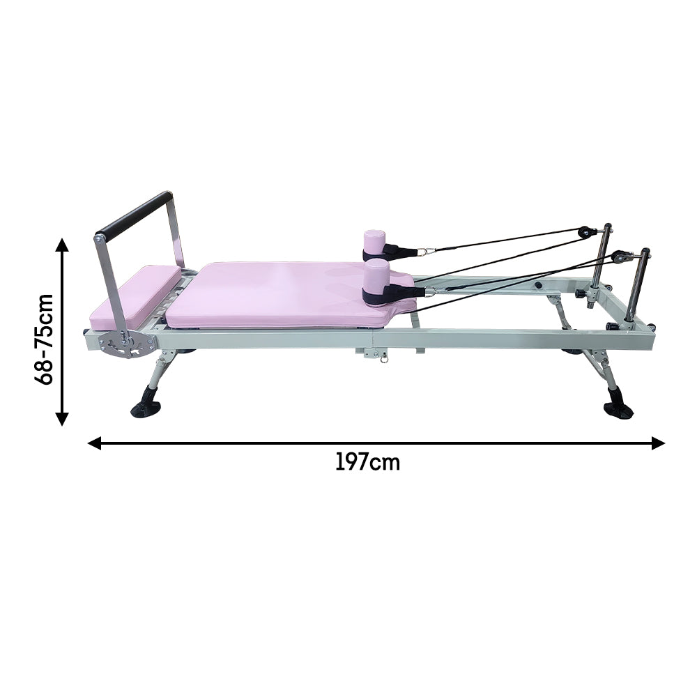 Eeeza Foldable Steel Frame Pilates Reformer