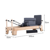 Eeeza Maple Wood Frame Pilates Reformer