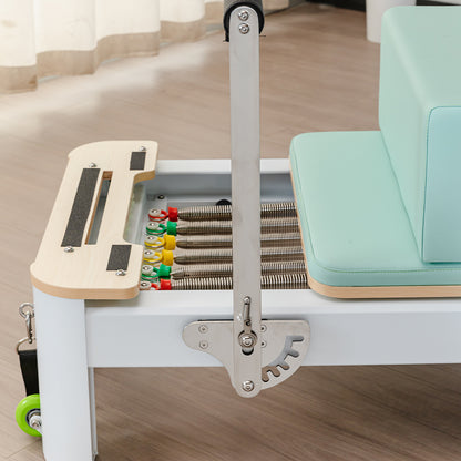 Eeeza Aluminum Alloy Frame Pilates Reformer - Green