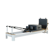 Eeeza Aluminum Pilates Reformer – Lightweight Frame with 6-Spring Resistance & Ergonomic Box Set
