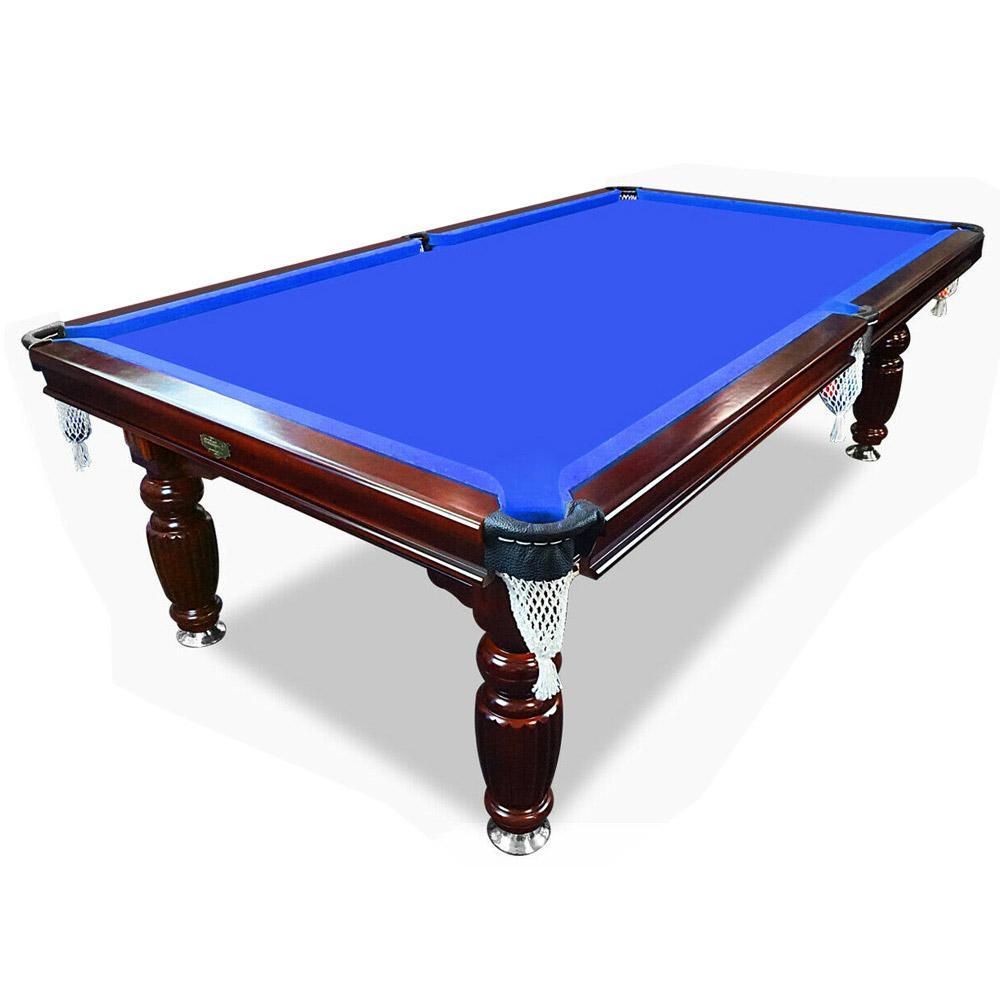 Eeeza 7FT Walnut Frame Slate Billiard Pool Table With Full Accessories