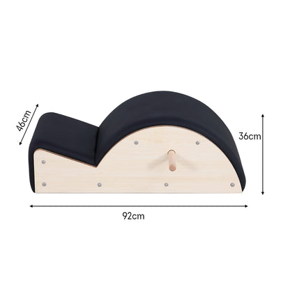 Eeeza Maple Frame Pilates Spine Corrector - Black