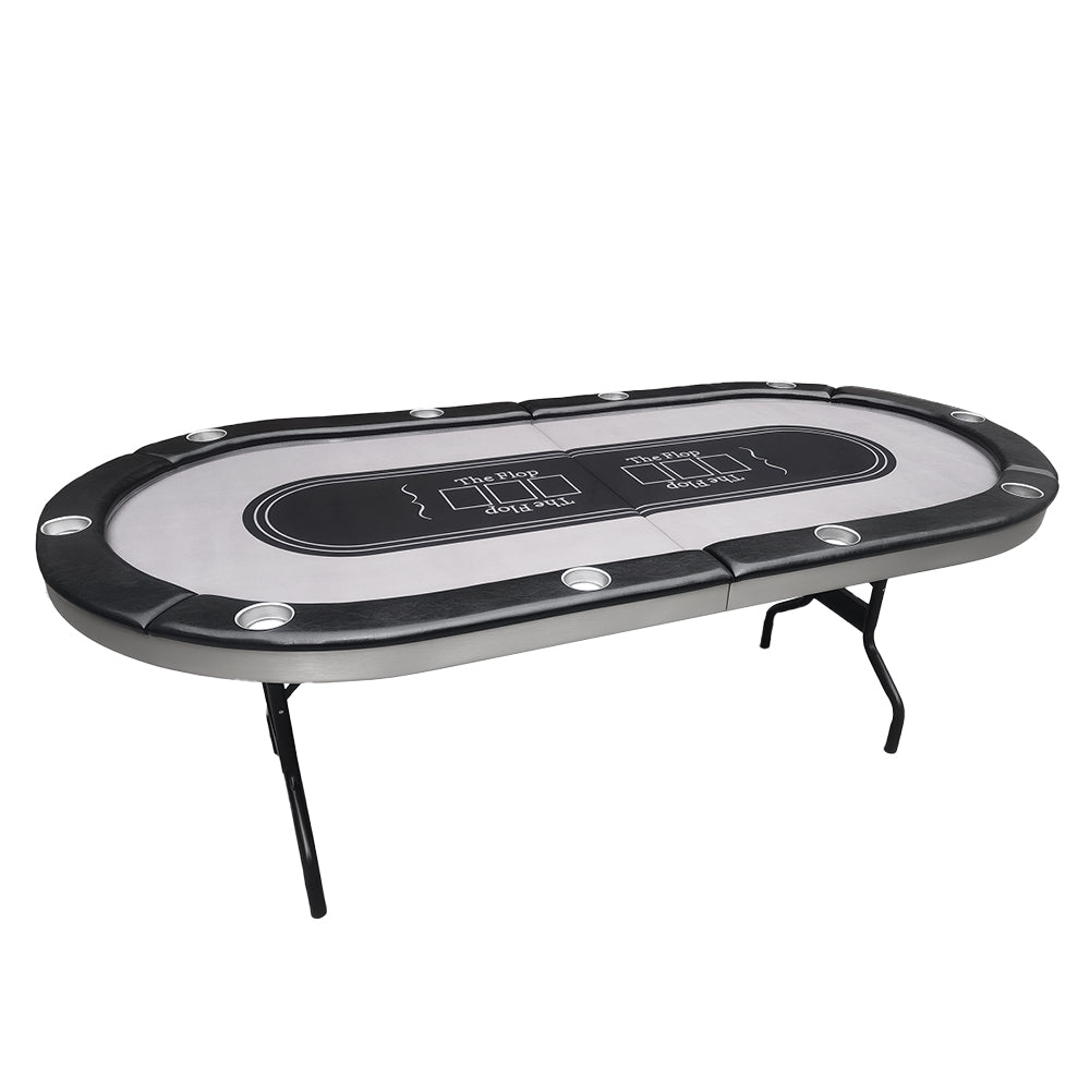 Eeeza Foldable Poker Table With LED Light Strip