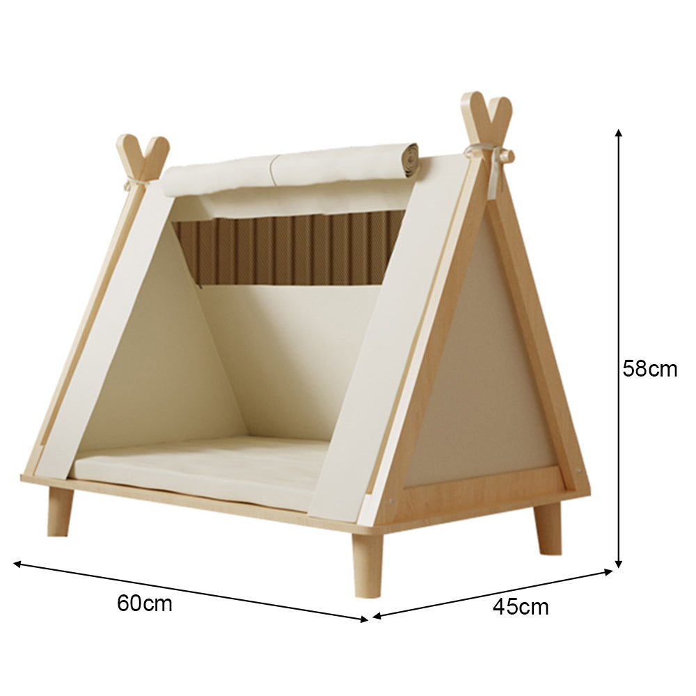 Eeeza Simple Pet Tent With Breathable Mesh