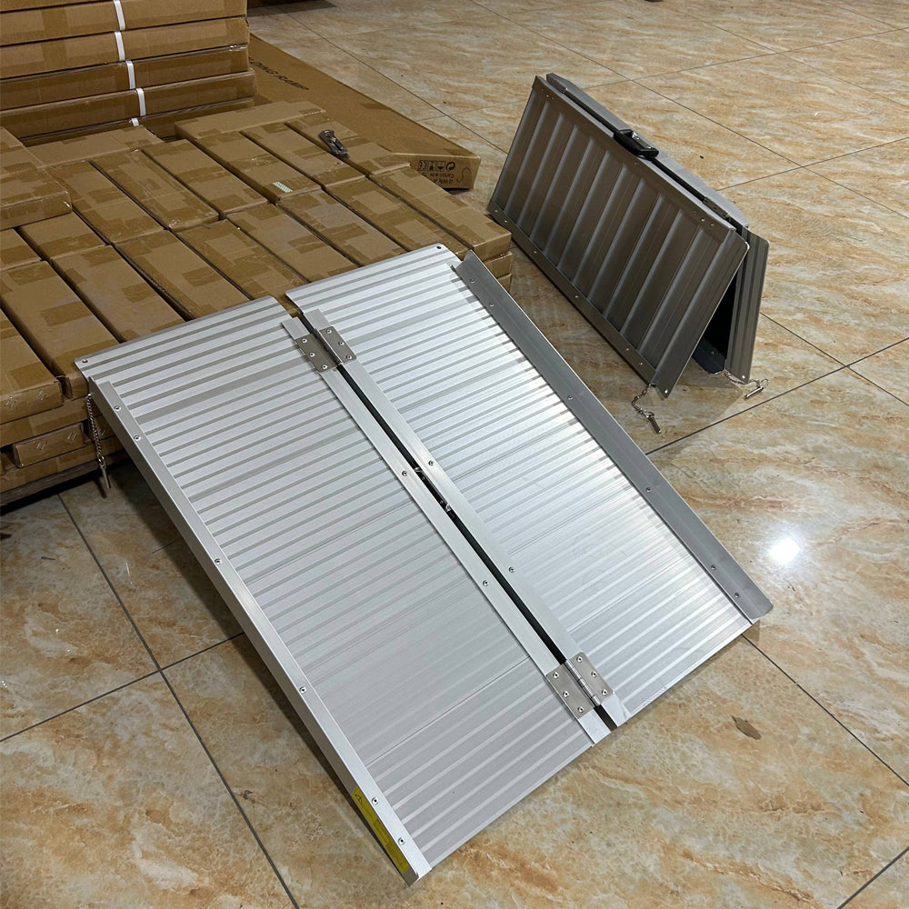 Eeeza 2FT/3FT/4FT Foldable Aluminum Alloy Ramp