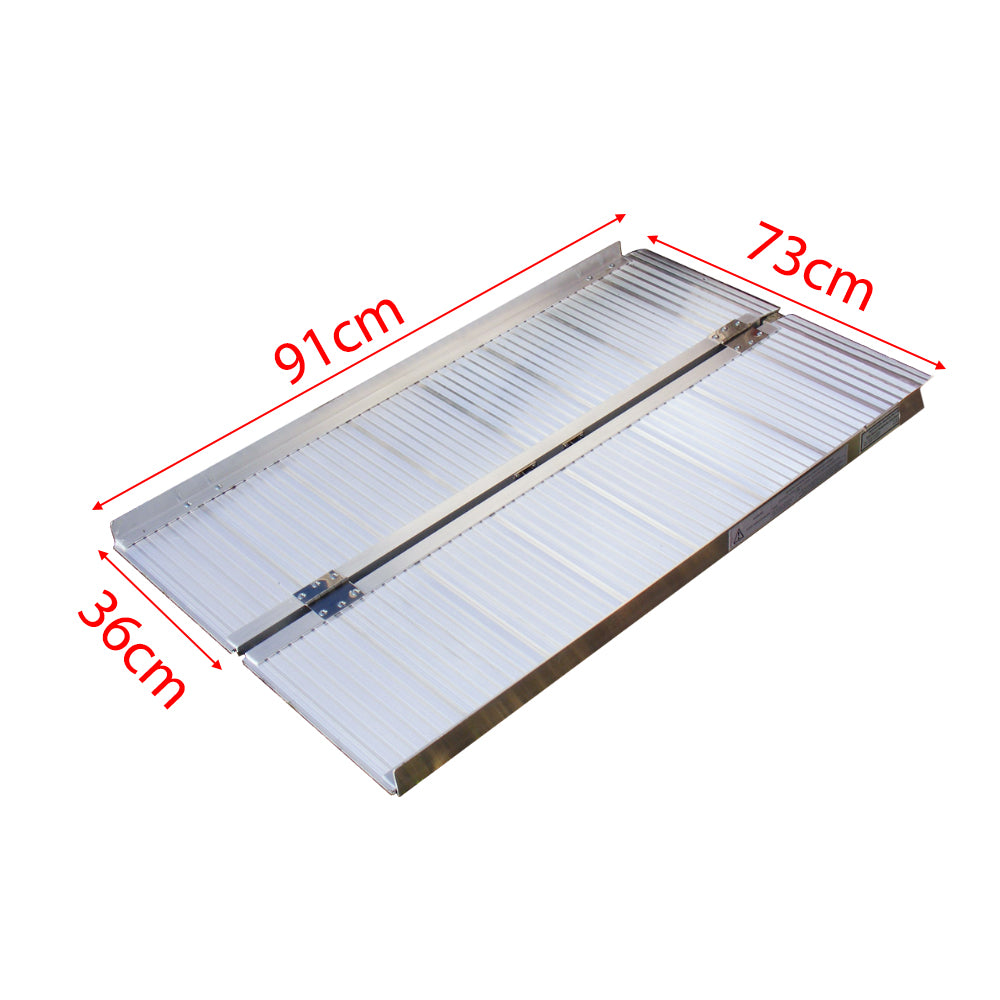 Eeeza 2FT/3FT/4FT Foldable Aluminum Alloy Ramp